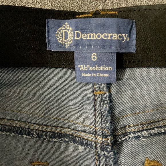Democracy “Ab” Technology skinny jeans Size 6 - Picture 6 of 11